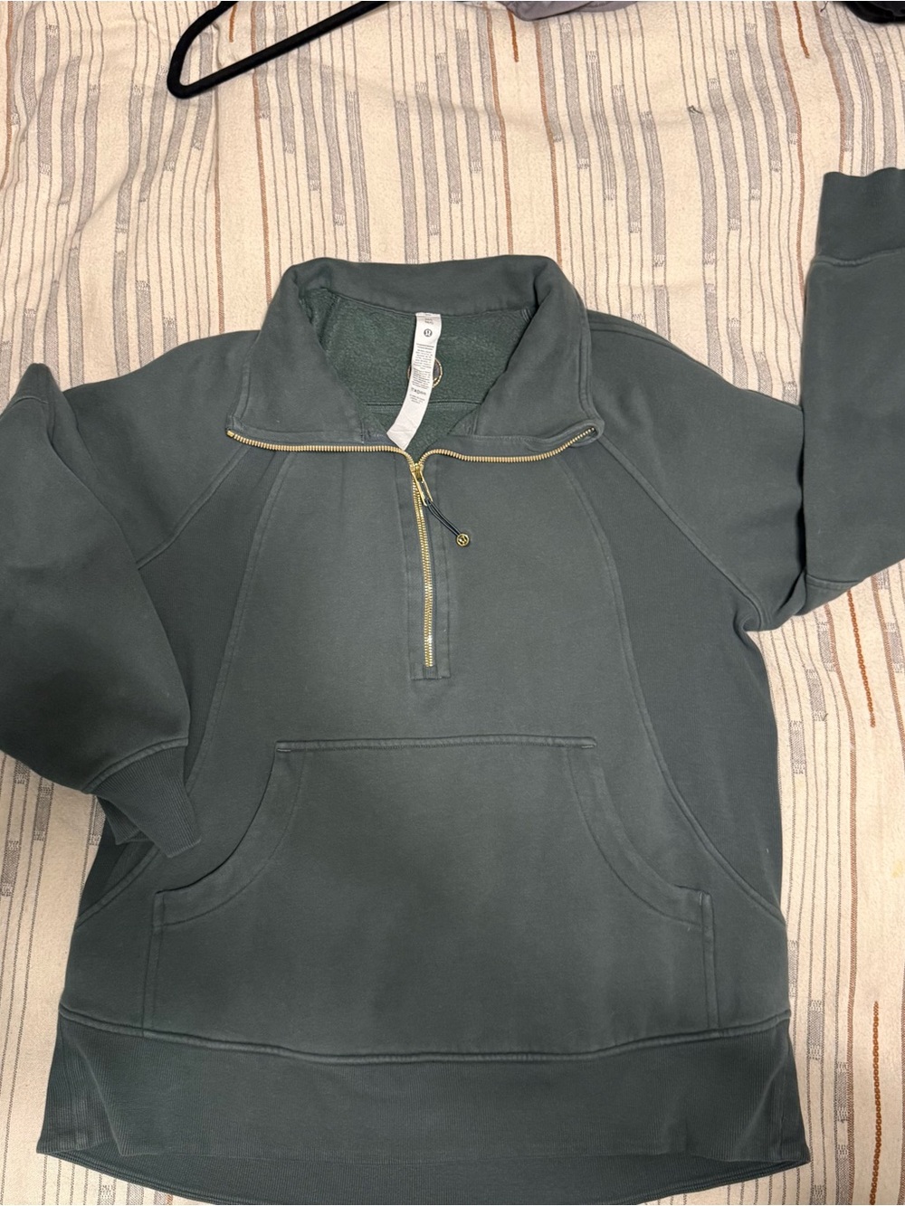 EUC Scuba Oversized Half-Zip Hoodie